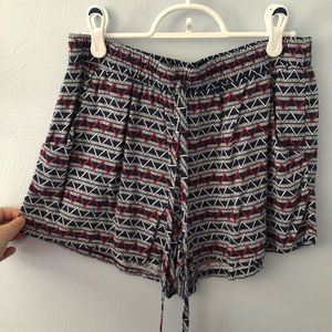 Patterned shorts